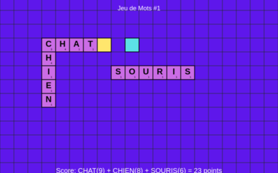 jeux de lettre