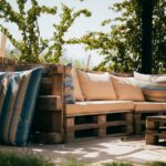 Coussin pour salon de jardin
