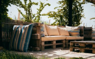 Coussin pour salon de jardin