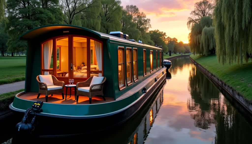 Relaxez-vous et venez dormir sur une péniche en france